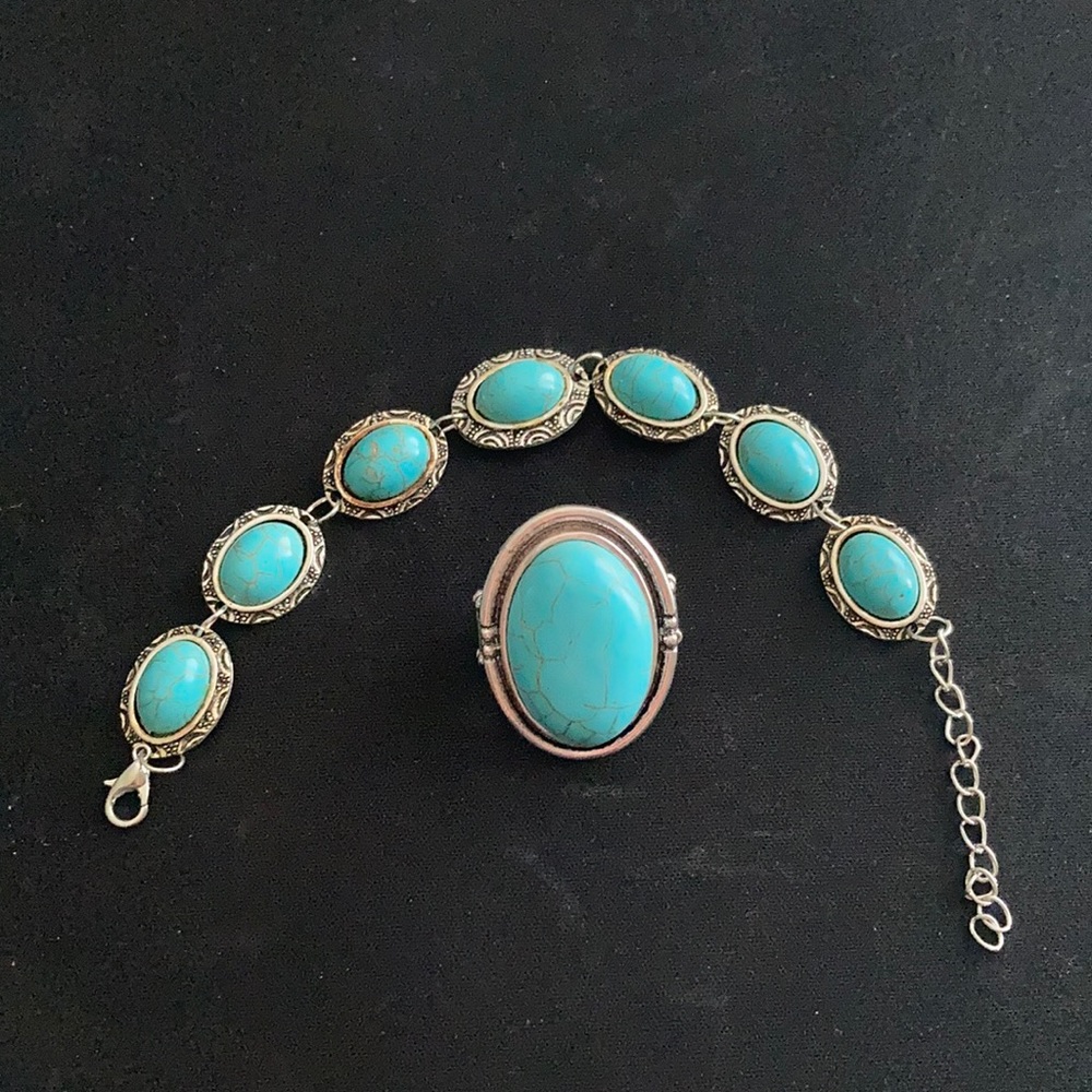 Bracelet and ring set